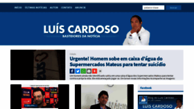 What Luiscardoso.com.br website looked like in 2020 (3 years ago)