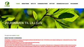 What Lilleliv.dk website looked like in 2020 (3 years ago)