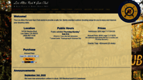 What Losaltosrodandgunclub.com website looked like in 2020 (3 years ago)