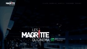 What Lesmagritteducinema.com website looked like in 2020 (3 years ago)