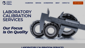 What Laboratorycalibrationservices.com website looked like in 2020 (3 years ago)