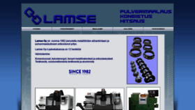 What Lamse.fi website looked like in 2020 (3 years ago)
