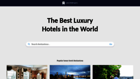 What Luxuryhotel.guru website looked like in 2020 (3 years ago)