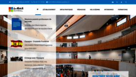 What Lycee-jeanmace.fr website looked like in 2020 (3 years ago)