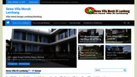 What Lembang-villa.com website looked like in 2020 (3 years ago)