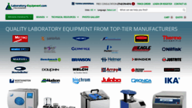 What Laboratory-equipment.com website looked like in 2020 (4 years ago)