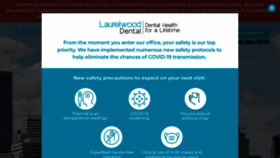 What Laurelwooddental.com website looked like in 2020 (3 years ago)