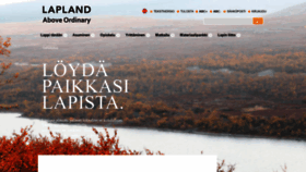 What Lappi.fi website looked like in 2020 (3 years ago)