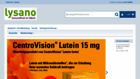 What Lysano.de website looked like in 2020 (3 years ago)