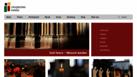 What Liturgie.ch website looked like in 2020 (3 years ago)