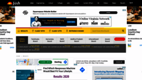 What Liveresults.jagranjosh.com website looked like in 2020 (3 years ago)