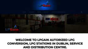 What Lpgain.ie website looked like in 2020 (3 years ago)