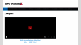 What Livestreamz.net website looked like in 2020 (3 years ago)
