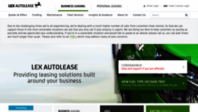 What Leasing4business.co.uk website looked like in 2020 (3 years ago)