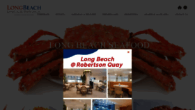 What Longbeachseafood.com.sg website looked like in 2020 (3 years ago)