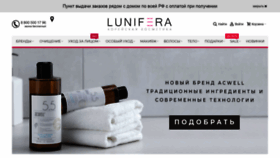 What Lunifera.ru website looked like in 2020 (3 years ago)