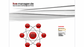 What Live-manager.de website looked like in 2020 (3 years ago)