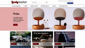 What Lovely-market.fr website looked like in 2020 (3 years ago)