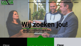 What Loxia.nl website looked like in 2020 (3 years ago)