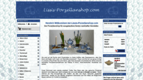 What Lissis-porzellanshop.com website looked like in 2020 (3 years ago)