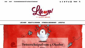 What Life40up.de website looked like in 2020 (3 years ago)