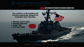 What Ledlightingsolutions.com website looked like in 2020 (3 years ago)