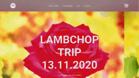 What Lambchop.net website looked like in 2020 (3 years ago)
