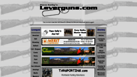 What Leverguns.com website looked like in 2020 (3 years ago)