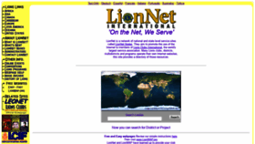 What Lionnet.com website looked like in 2020 (3 years ago)