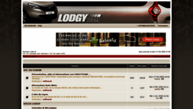 What Lodgyteam.com website looked like in 2020 (3 years ago)