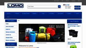What Lomo.co.uk website looked like in 2020 (3 years ago)
