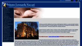 What Leonardavaccari.it website looked like in 2020 (3 years ago)