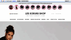 What Les-soeurs-shop.de website looked like in 2020 (3 years ago)