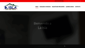 What Laislainmobiliaria.com website looked like in 2020 (3 years ago)