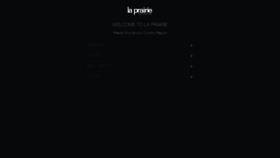 What Laprairie.com website looked like in 2020 (3 years ago)