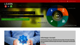 What Learnbhp.pl website looked like in 2020 (3 years ago)