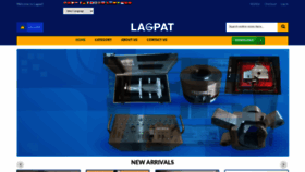 What Lagpat.com website looked like in 2020 (3 years ago)