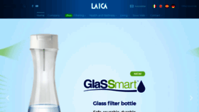 What Laica.com website looked like in 2020 (3 years ago)