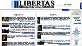 What Libertas.pl website looked like in 2020 (3 years ago)