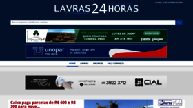 What Lavras24horas.com.br website looked like in 2020 (3 years ago)