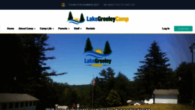 What Lakegreeley.com website looked like in 2020 (3 years ago)