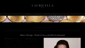 What Lauricella.it website looked like in 2020 (3 years ago)