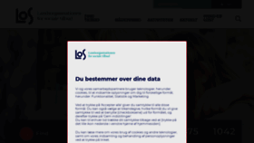 What Los.dk website looked like in 2020 (3 years ago)