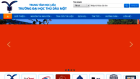 What Lrc.tdmu.edu.vn website looked like in 2020 (3 years ago)