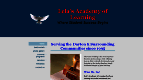 What Lelasacademyoflearning.com website looked like in 2020 (3 years ago)