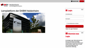 What Lms.dhbw-heidenheim.de website looked like in 2020 (3 years ago)