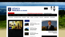 What Lipnicawielka.pl website looked like in 2020 (3 years ago)