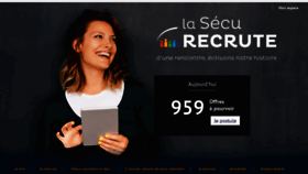What Lasecurecrute.fr website looked like in 2020 (3 years ago)
