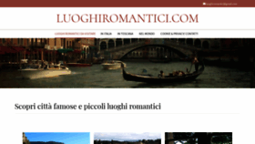 What Luoghiromantici.com website looked like in 2020 (3 years ago)