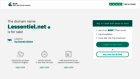 What Lessentiel.net website looked like in 2020 (3 years ago)